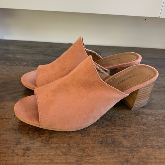 14th & union hayzel block heel mule